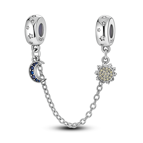 Moon and Stars Safety Chain