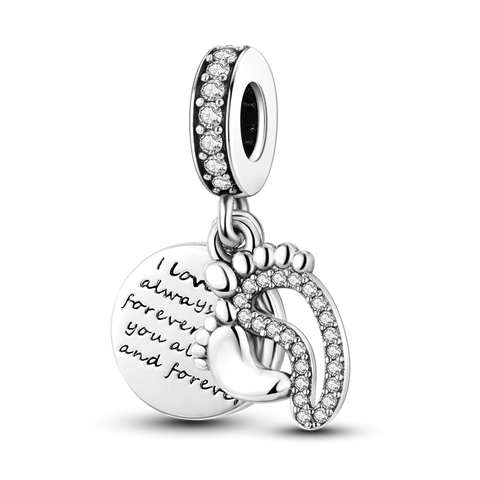 Pendentif empreinte parent-enfant