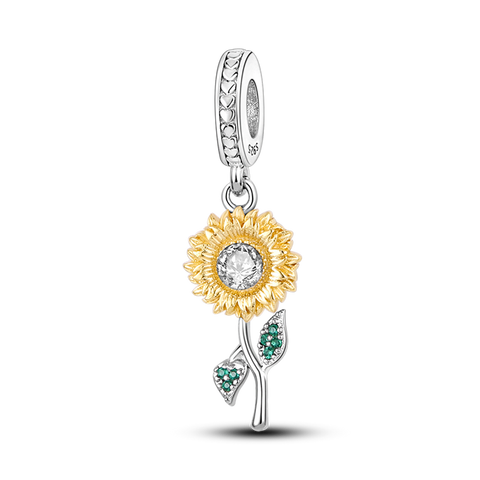 Mula Sunflower Dangle Charms