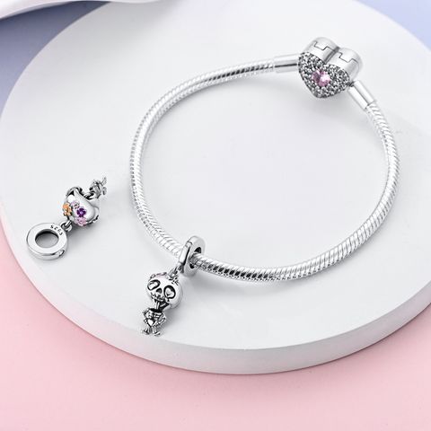 Cute Dancing Skull Charm