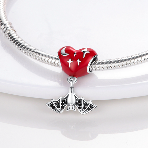 Moon Star Heart Shape Bead