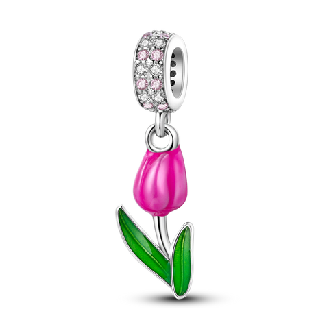 Colgante Tulipán Rosa