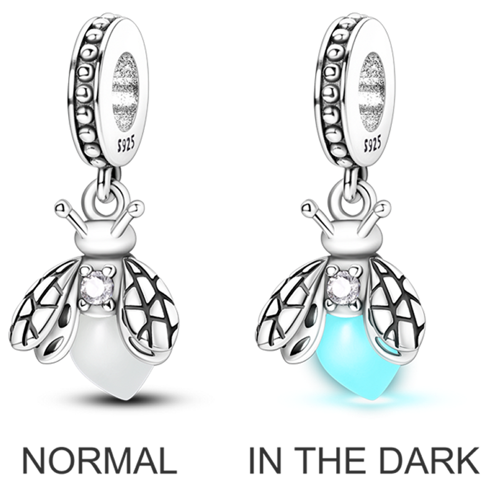 Luminous Firefly Charms Beads