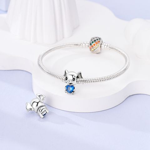 Pendentif coeur Q bébé éléphant