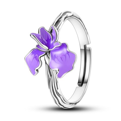 Purple Iris Ring