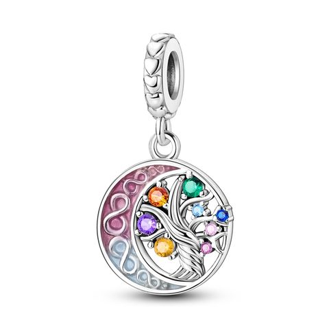 Moon Tree of Life Charm
