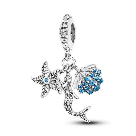 Starfish Seashell Mermaid Beads