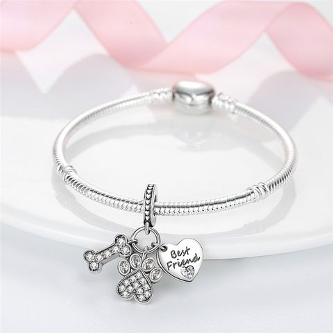 Bones Claws Heart Dangle Charms