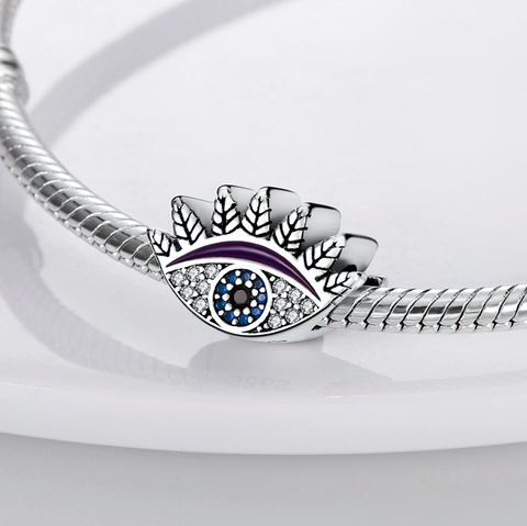 Perles Pendantes Oeil du Diable