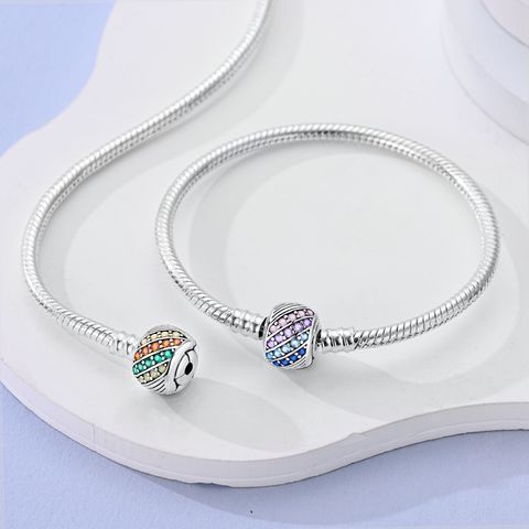 Buntes Schlangenknochen-Armband