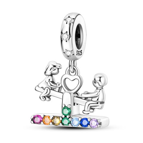 Pendentif bascule totter coloré