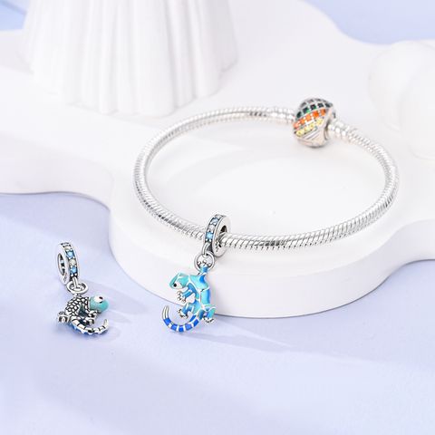 Charme Gecko Bleu