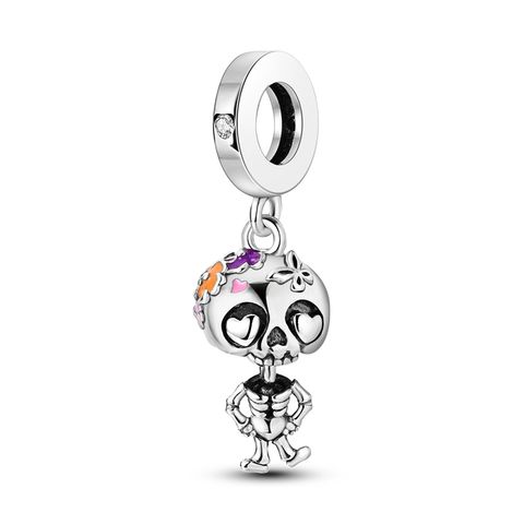 Cute Dancing Skull Charm