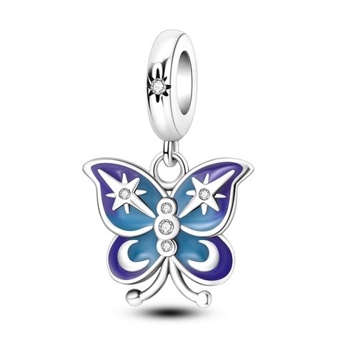 Starry Night Butterfly Charm