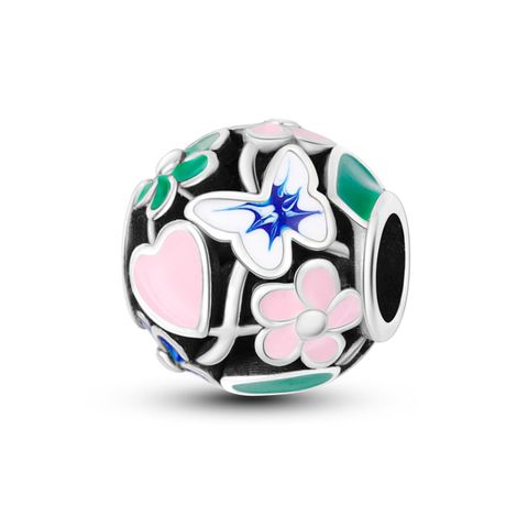蝶の花のビーズ
