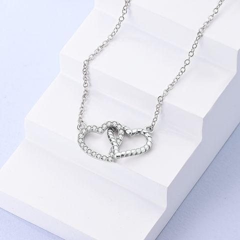 Collier Amour Entrelacé