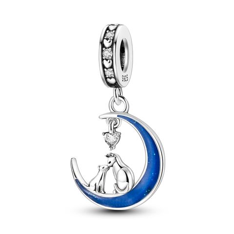 Pendentif Chats sur la Lune