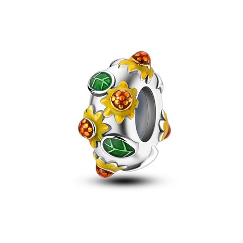 Sunflower Spacer Bead