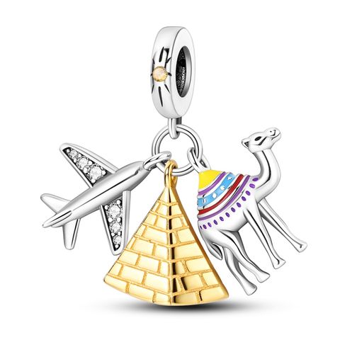 Pyramid Aircraft Camel Pendant