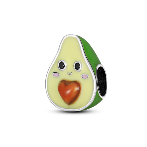 Süße Avocado-Perlen mit echten Charms