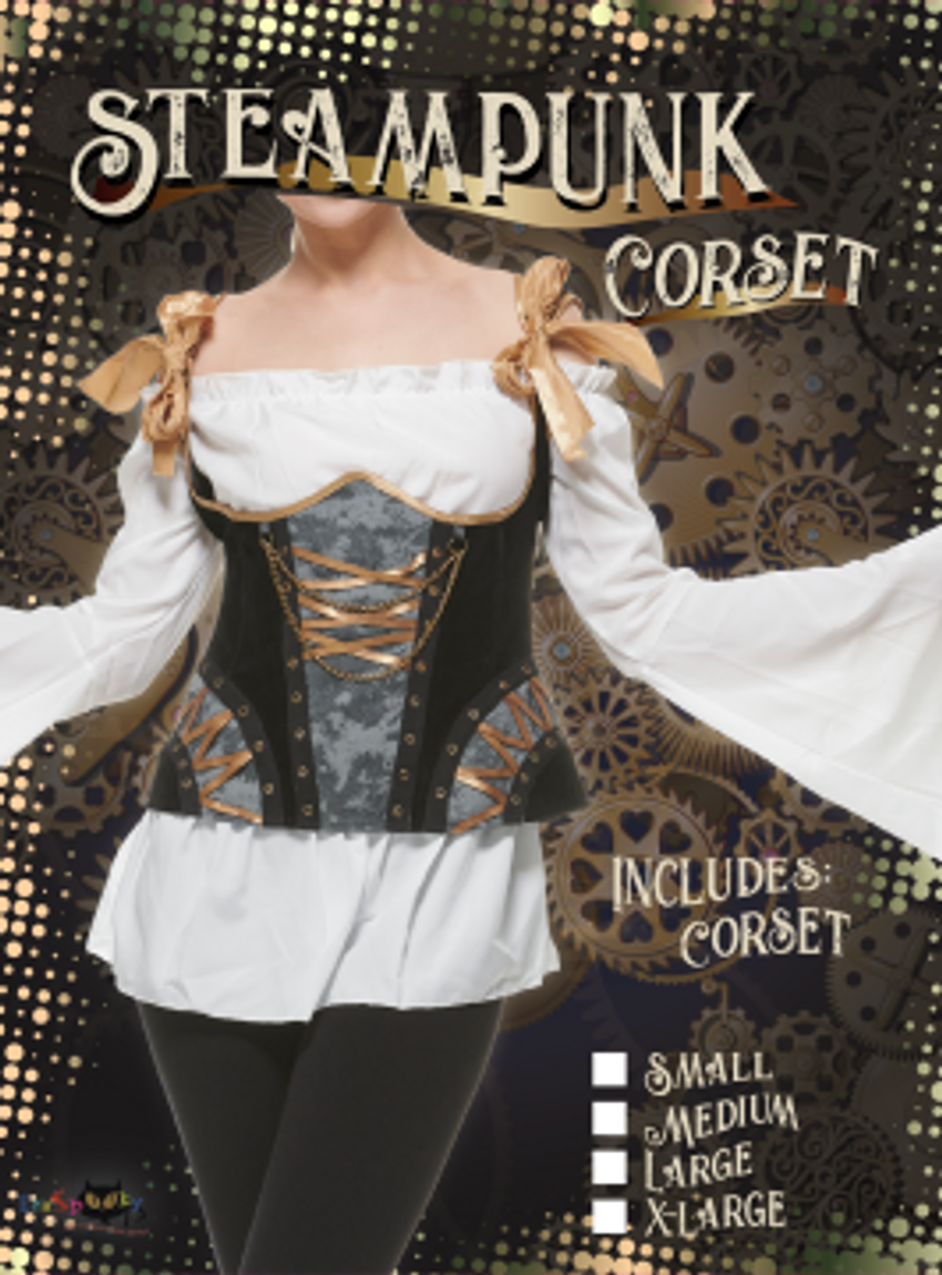 Countess Rose Under-bust Corset Set - renaissance clothing