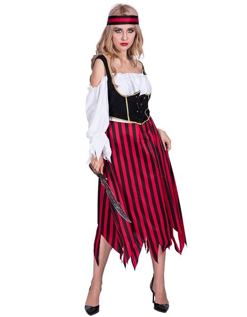 EraSpooky Womens Adult Pirate Costume