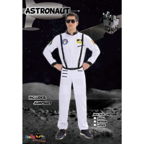 EraSpooky 남성용 우주 비행사 의상 우주인 정장 할로윈 성인 의상 남성용-재미있는 코스프레 파티