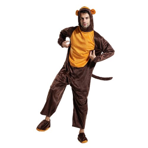 EraSpooky Mens Monkey Pajama Jumpsuit Halloween Costume