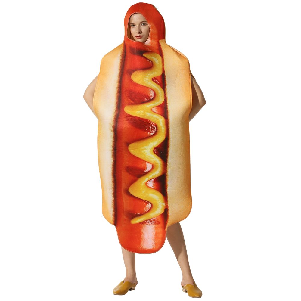 EraSpooky Costume de hot-dog d'Halloween Footlong