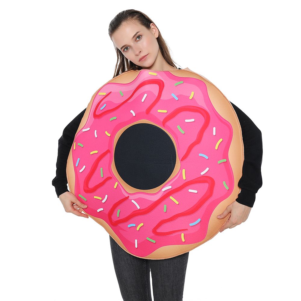 EraSpooky Donut Costume Fête de Famille Déguisement Adulte et Enfant