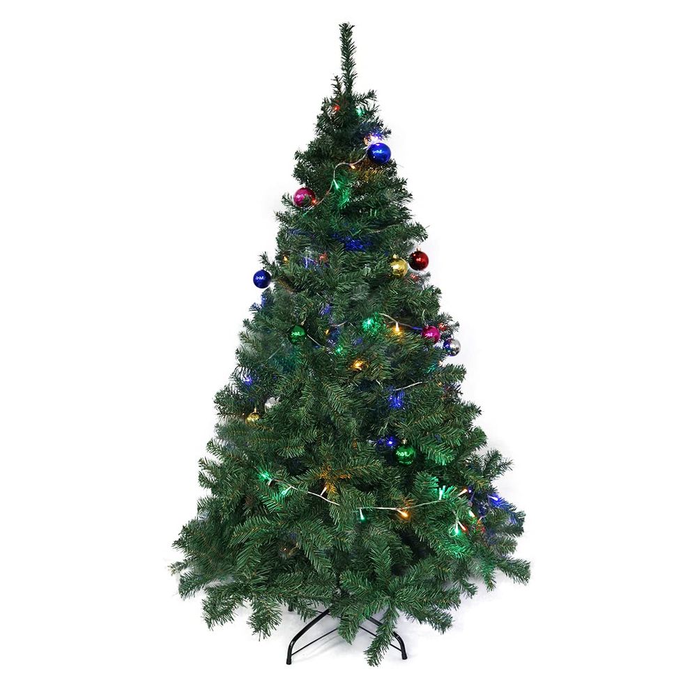 <Xmas Santa Gift>Árbol de Navidad artificial Eraspooky de 6 pies / 7 pies Árbol de pino de Navidad