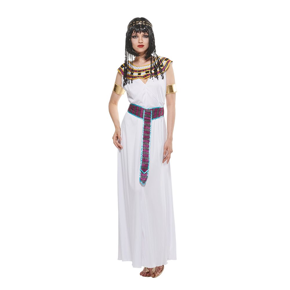 Eraspooky Cleopatra Woman Costume Egyptian Princess Fancy Dress