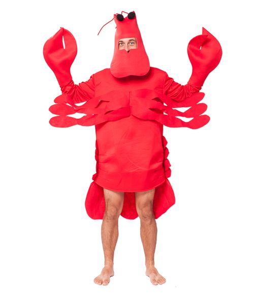 EraSpooky Men's Halloween Lobster Costume