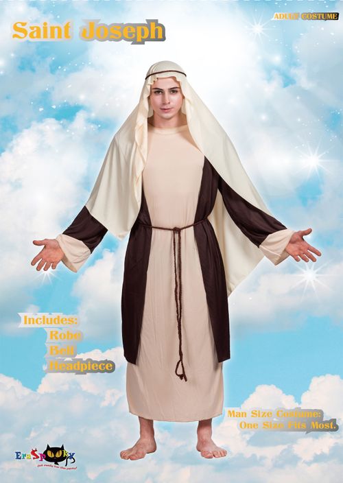 EraSpooky Saint Joseph Costume Religieux Biblique pour Homme