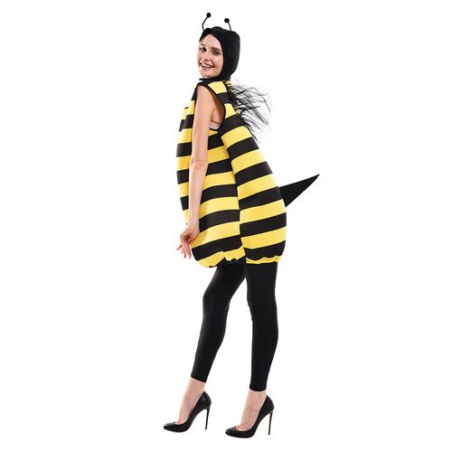 EraSpooky Adult Bumble Bee Costume Party Cosplay Fancy Dress