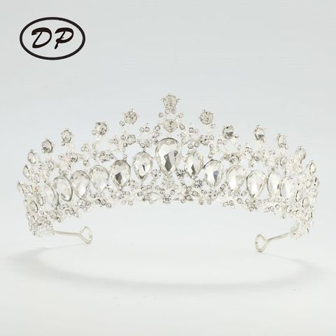 DP H-5 Alloy rhinestone crystal baroque crown