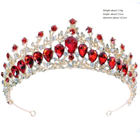 DP HG-2013 アロイ ラインストーン クリスタル バロック クラウン