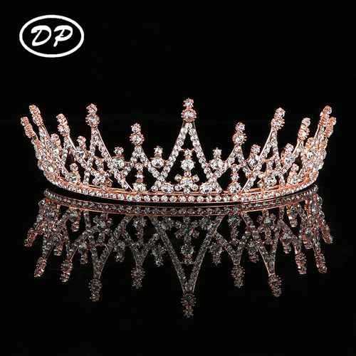 DP H-41 Alloy rhinestone baroque crown