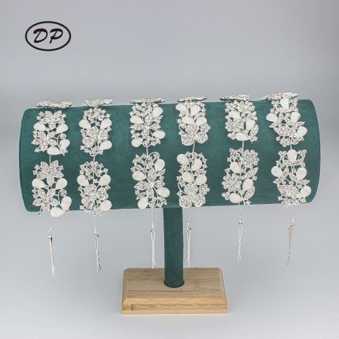 DP E-70 Aleación perla rhinestone estilo flor