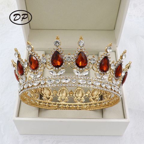 Coroa barroca DP HG-2001 Alloy Crystal Strass