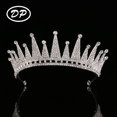 Corona barroca de pedrería de aleación DP H-44