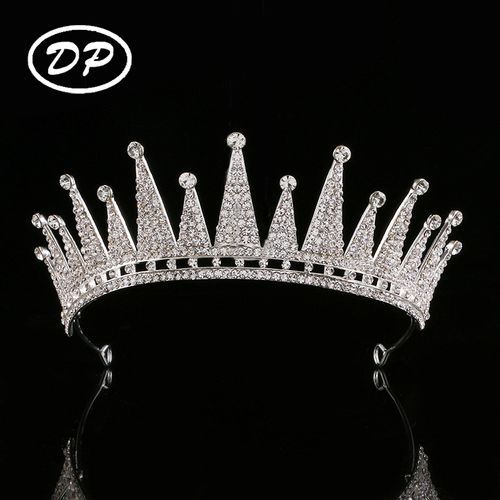 DP H-44 Alloy rhinestone baroque crown