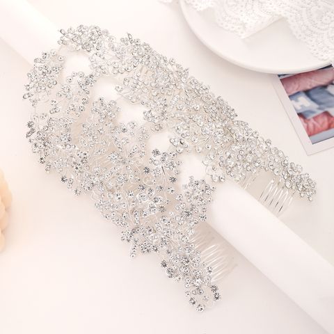 DP A-112 Strass-Gabelkammkette aus Legierung