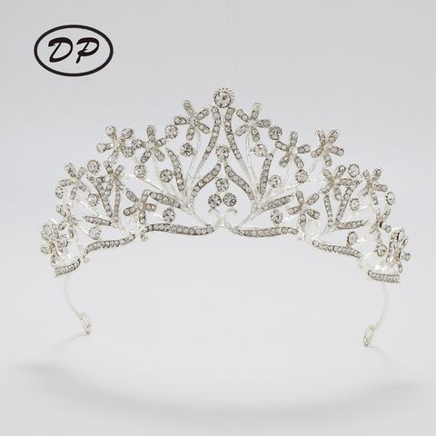 DP H-22 Alloy rhinestone flower crown