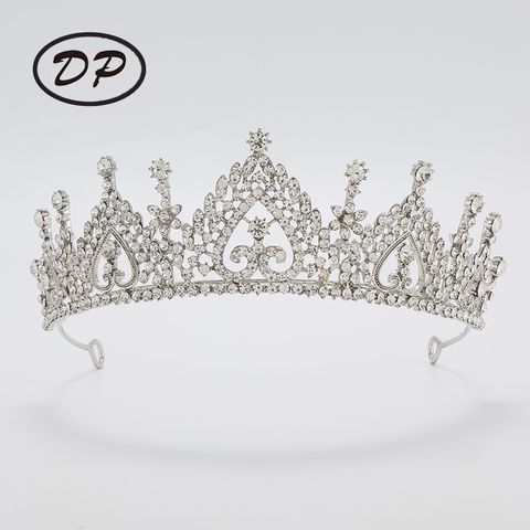 DP H-31 Corona barocca in strass in lega