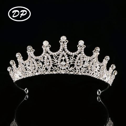DP H-30 Corona barocca in strass in lega