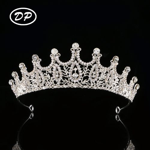 DP H-30 Alloy rhinestone baroque crown