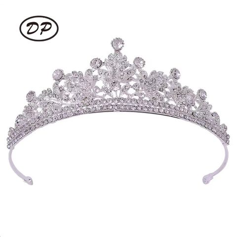 DP HG-1107 Alloy rhinestone baroque crown