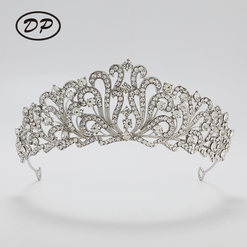 DP H-26 Alloy rhinestone baroque crown