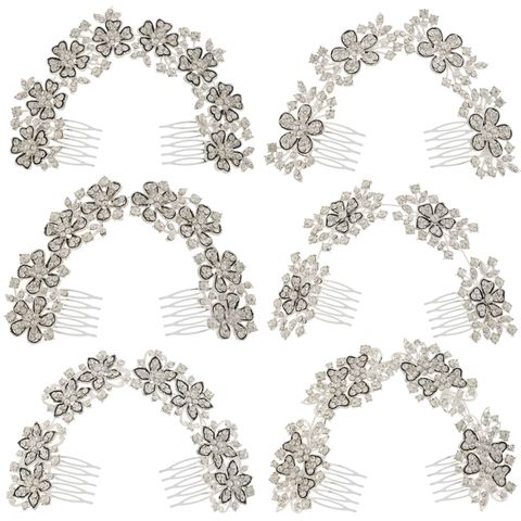 DP A-93 Legierungsstrass-Bogenblumen-Gabelkammkette